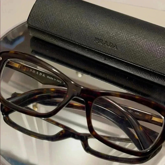 Prada Tortoise Shell Glasses - Picture 12 of 16